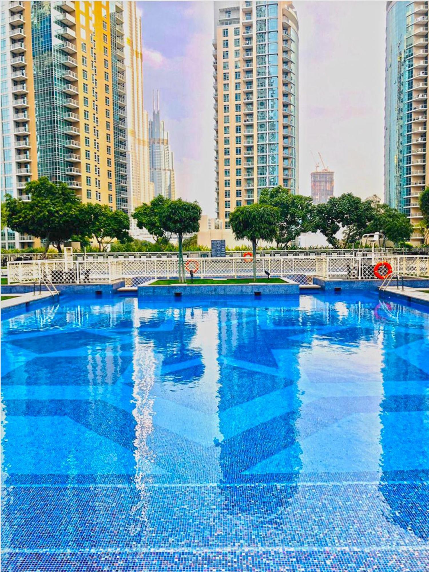 Spectacular Burj Khalifa View 2Br 29 Boulevard Tower 2 Дубай Экстерьер фото